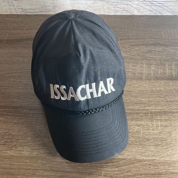 Mens Vintage Cobra Black Trucker Hat W/ Issachar Embroidered - Picture 10 of 11